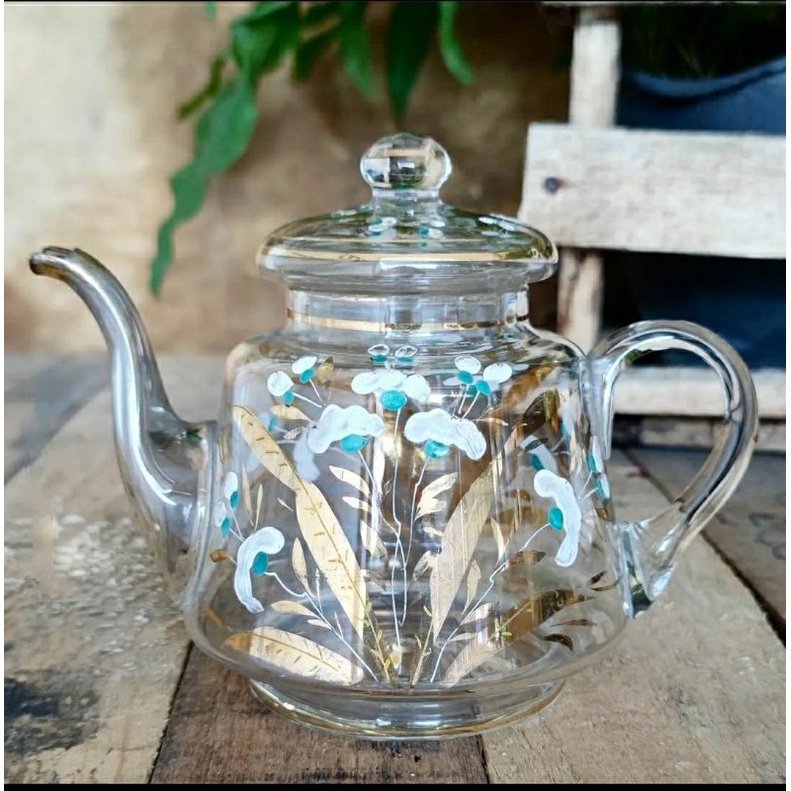 Teko kristal vintage