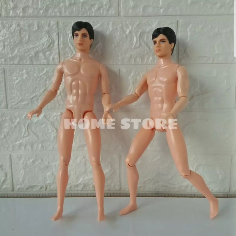 Boneka Cowok Tekuk Boneka Ken
