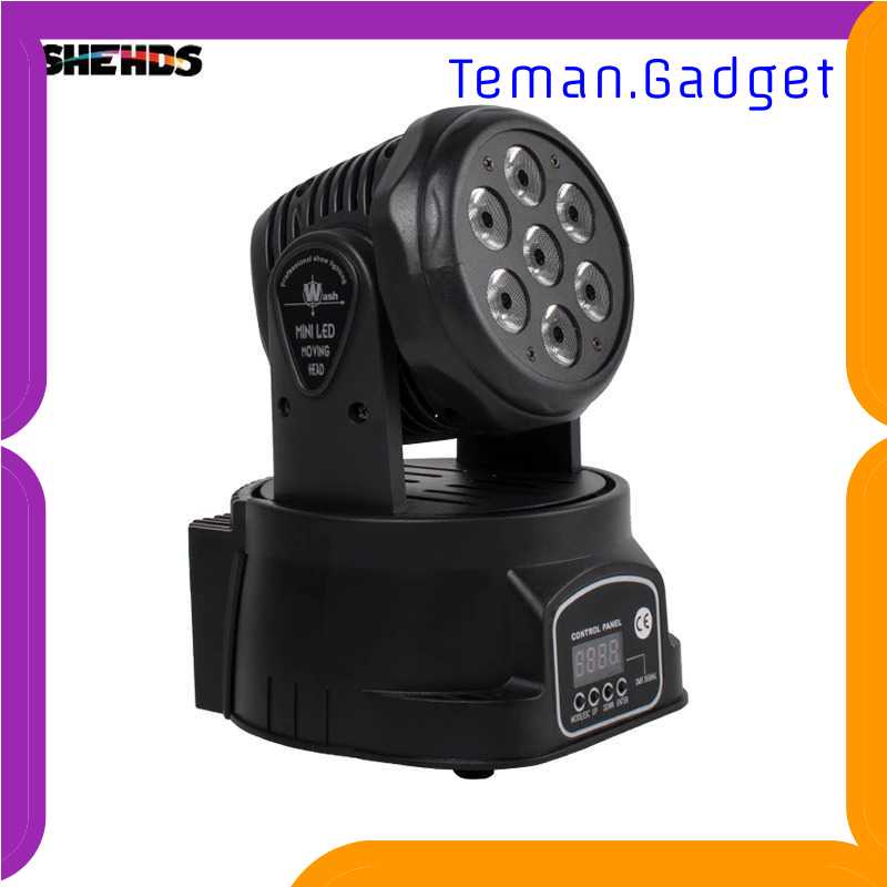 TG-DHA SHEHDS Lampu LED RGB Disco DJ Dance Moving Head Light 10W - SHE-0718