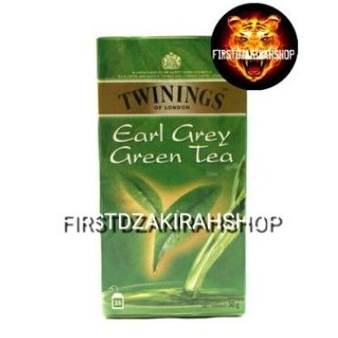 

Twinings earl grey green tea 25x2gr