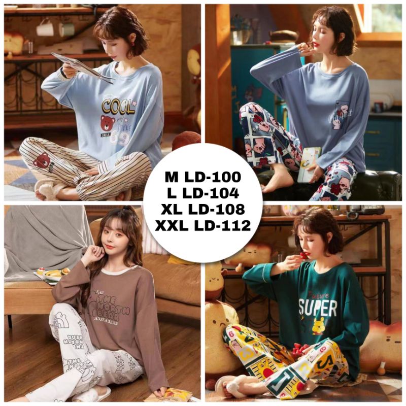 Piyama wanita pp import New Style/fashion wanita/baju tidur murah C03-C2