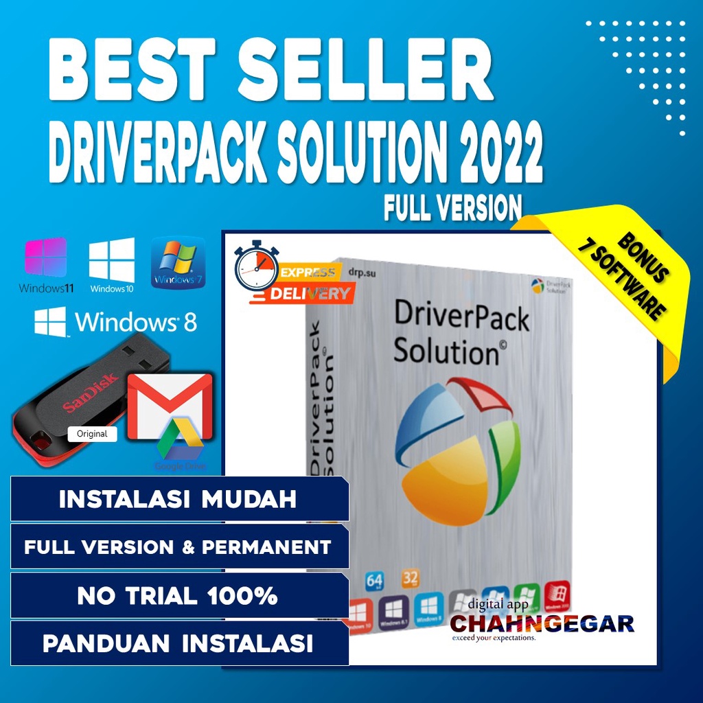 Flashdisk 32GB Original | DriverPack Solution 2022 Offline Terbaru Full Version