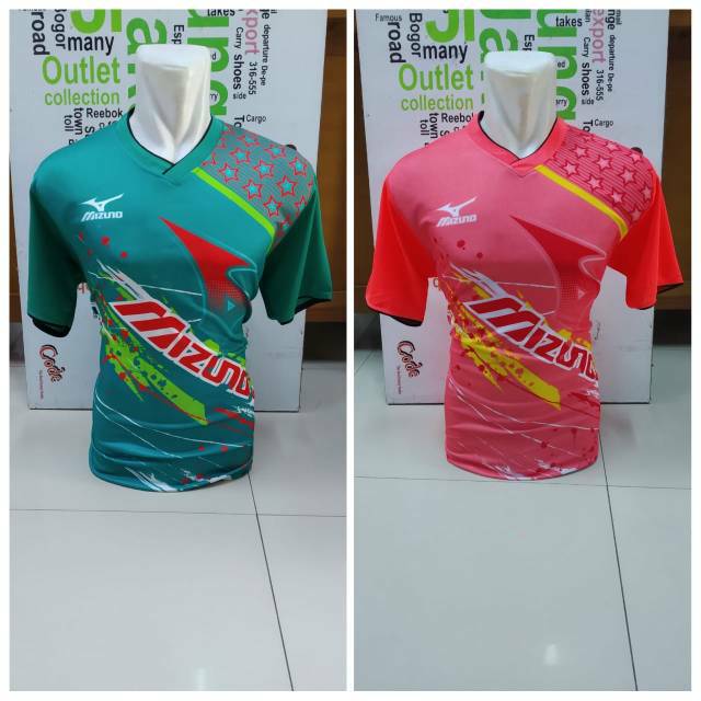 BAJU ATASAN VOLLEY MIZUNO PRINTING WAYANG