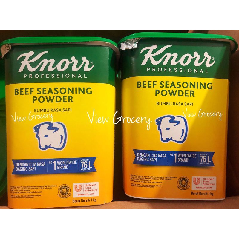Jual Knorr Beef Seasoning powder 1kg Shopee Indonesia
