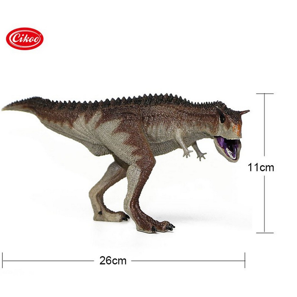 Carnotaurus Sedang Figure Dinosaurus Model Simulasi Dino