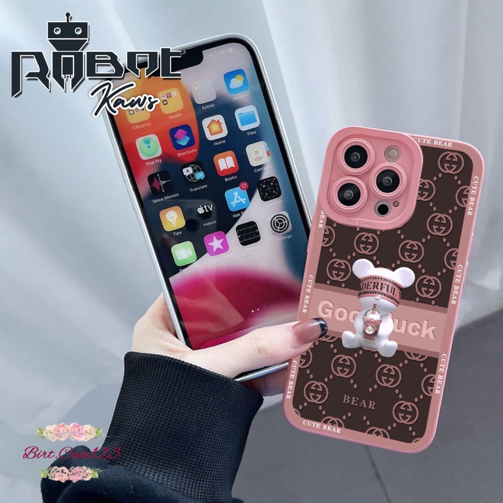 SOFTCASE CASE SILIKON PROCAMERA ROBOT KAWS OPPO VIVO SAMSUNG REALME XIAOMI IPHONE INFINIX ALL TYPE BC6392