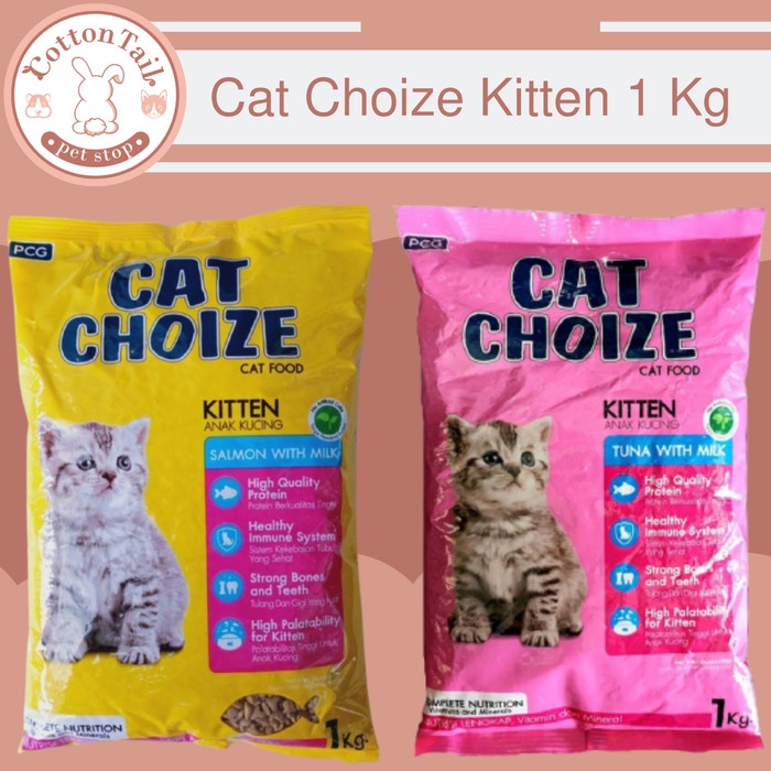 Cat Choize Kitten 1kg - Makanan Kucing Cat Choize / Cat Food Kitten