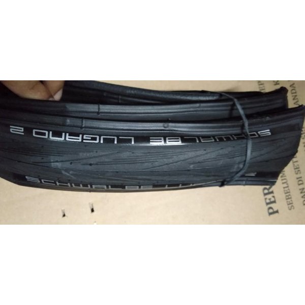 berkualitas    ban luar SCHWALBE LUGANO 700x25c kevlar    amanah