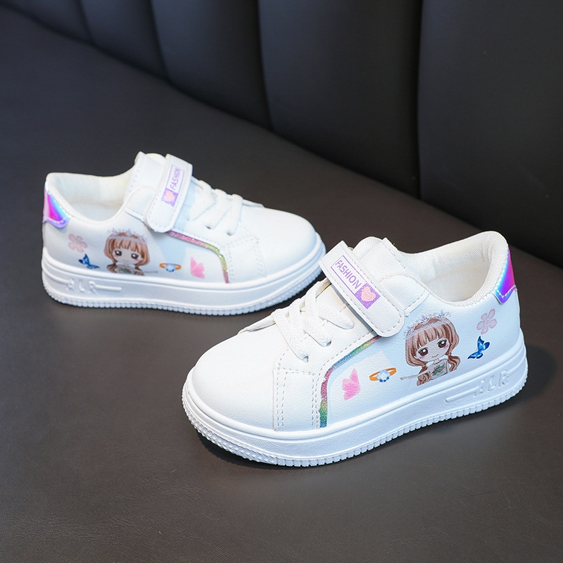 Sepatu Anak Perempuan Import 034 ALR Aika / Sneakers Anak Perempuan Terbaru