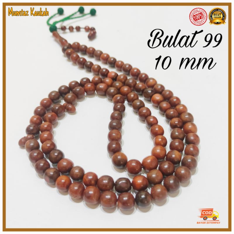 Tasbih kaoka kaukah 99 butir 10mm original kokka kauka kaokah