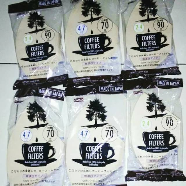 

COFFE FILTERS Produk Japan