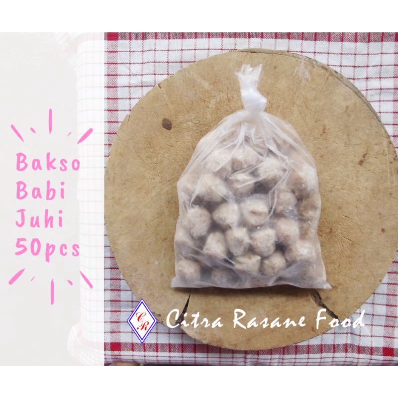 

Bakso Babi Juhi 50pcs Fiyan Fian Viyan