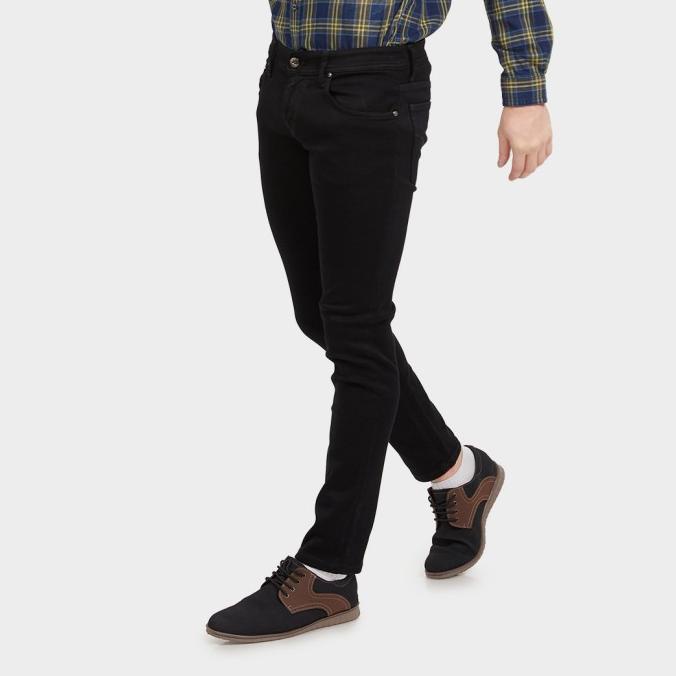 JB BOSS CELANA PANJANG JEANS Hitam Skinny Denim Stretch