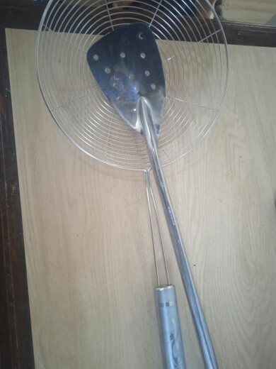 Serok Penggorengan/serok Laba Laba Gagang Stainless