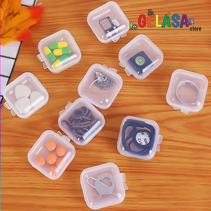 GELASA Kotak Plastik Mini Serbaguna Box Organizer mini(1pc)