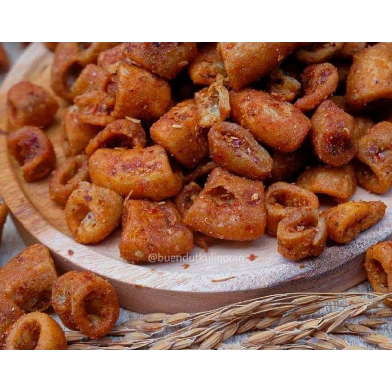 

keripik sotong 100/50g/ pedas daun jeruk /enak gurih bikin nagih