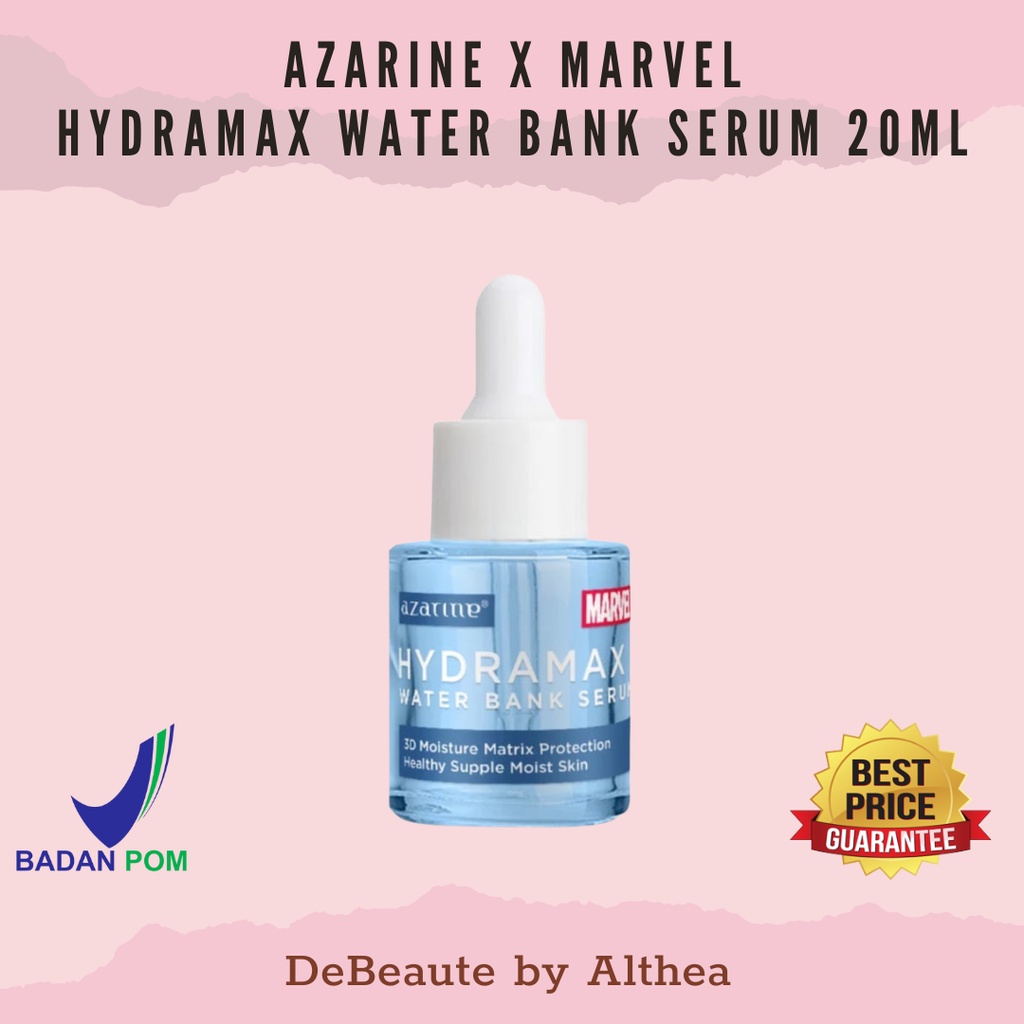 Azarine x Marvel Hydramax Water Bank Serum 20ml