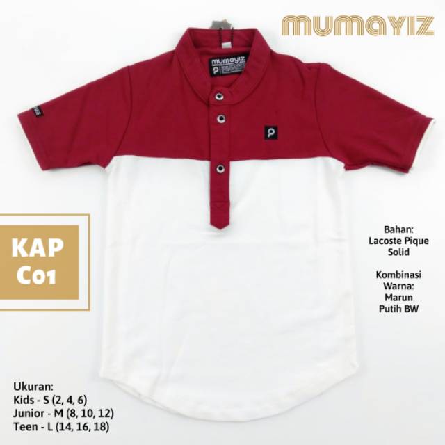 MUMAYIZ kurta koko anak lacoste