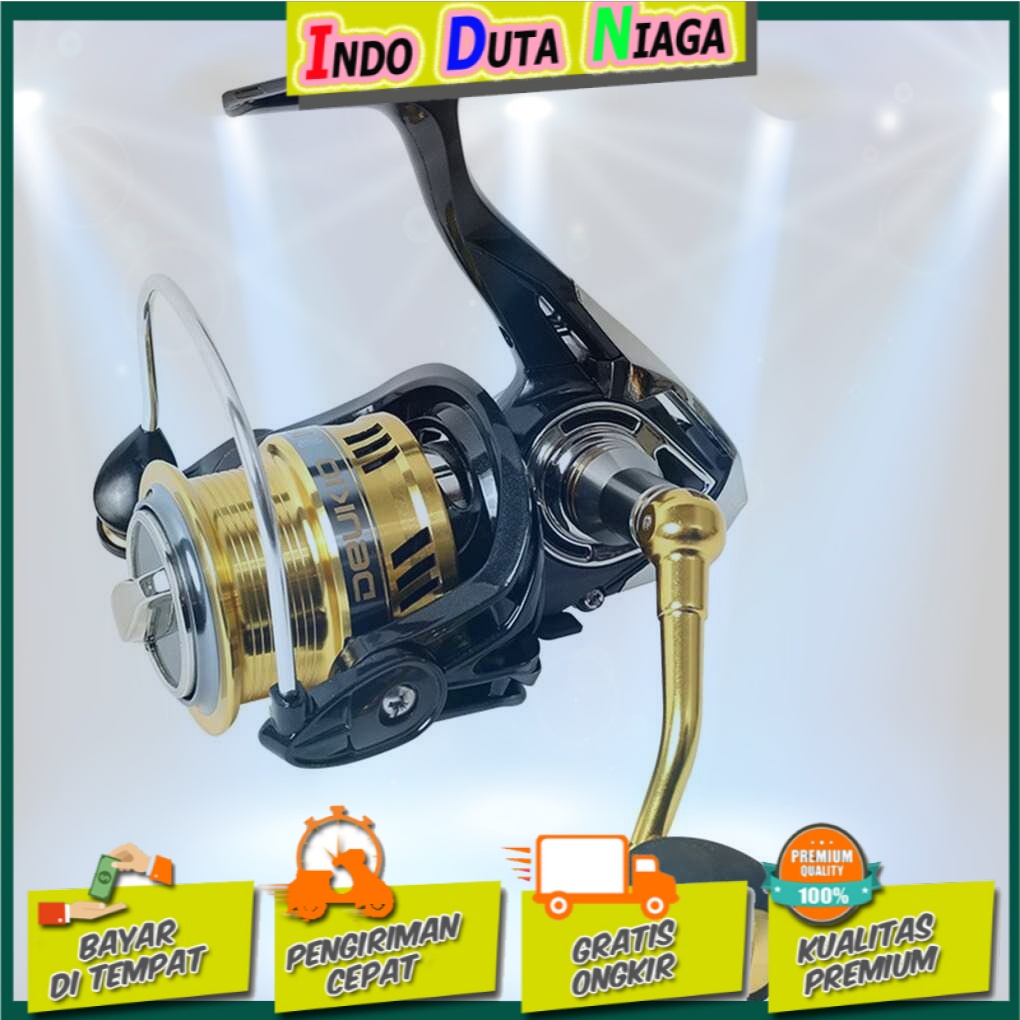 ELENXS Reel Pancing Fishing Reel Kumparan Pancing 5+1BB 5.2:1