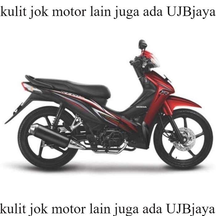 Sarung Jok Motor Revo Absolute Original / BAHAN ORI Kulit Jok Motor Revo Absolute S18
