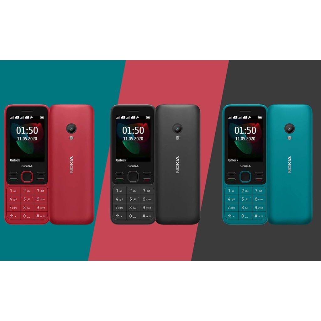 HP NOKIA 150 NEW 2020 DUAL SIM GSM KAMERA GARANSI RESMI TAM - HANDPHONE KECIL MINI UNTUK TELEPO-5