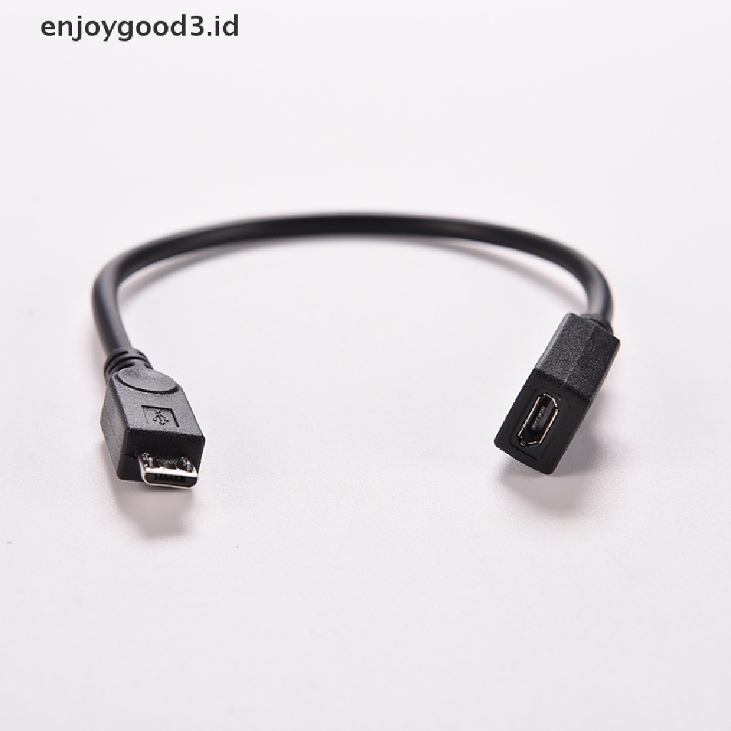 (Rready Stock) Adaptor Converter Kabel Charger Micro USB B Male Female M / F (ID)