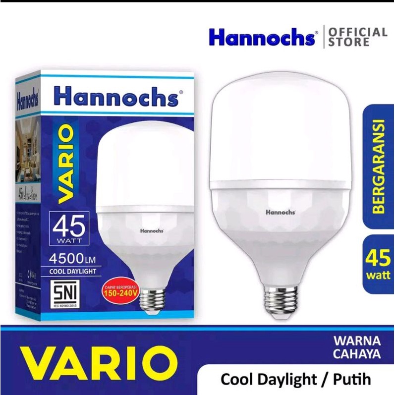 Hannochs Lampu LED Vario 45 Watt Cahaya Putih