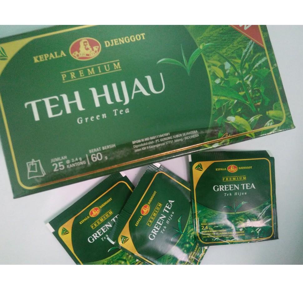 

キ KEPALA DJENGGOT TEH HIJAU CELUP 25'S 60GR DYC09