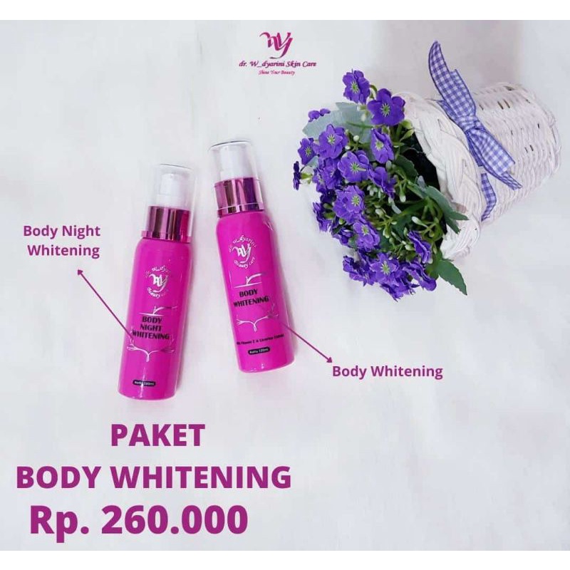 PAKET BODY WHITENING DR. WIDYARINI SKINCARE