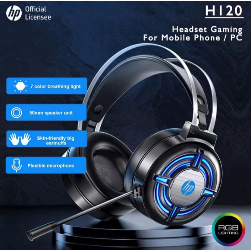 headset Gaming HPH120 gaming headset hp original