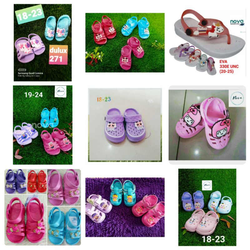 OBRAL SEPATU SANDAL ANAK CEWE DAN COWO