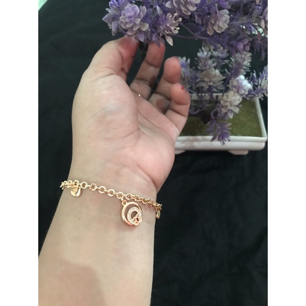 GELANG DEWASA XUPING LAPIS EMAS