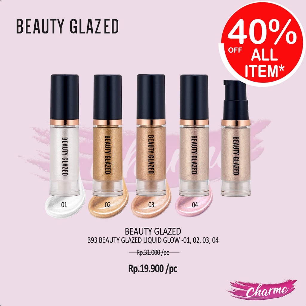 (READY &amp; ORI) Beauty Glazed Liquid Glow BG93 BG 93