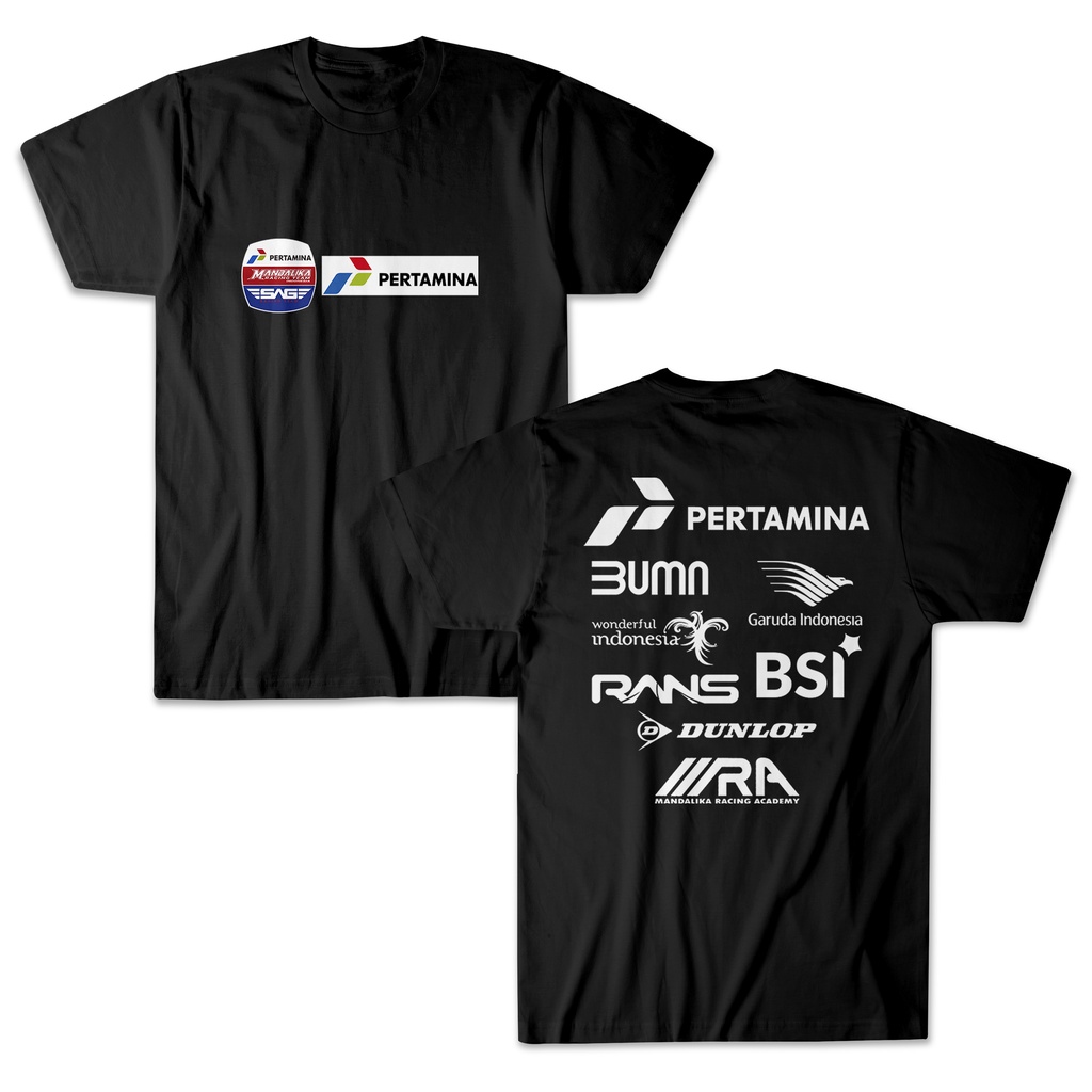 BAYAR DI TEMPAT Promo Baju Kaos MRTI MANDALIKA PERTAMINA SAG