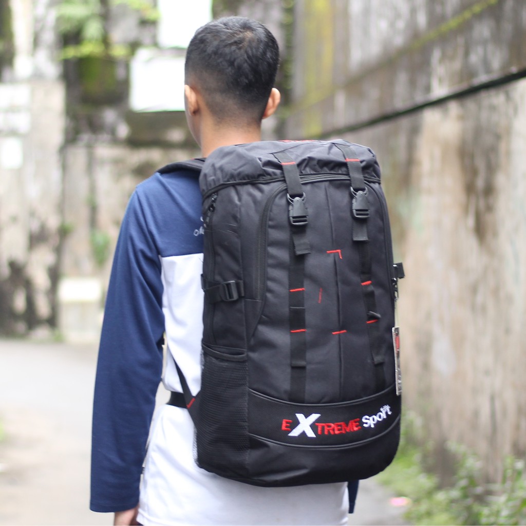 Tas Ransel Gunung Backpack Extreme Besar Outdoor Hiking Kuat Bagus Awet Keren Carrier