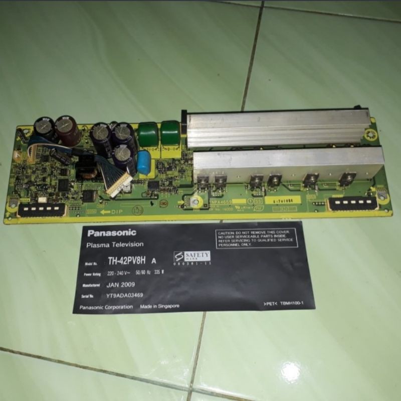 Z Sus Zsus Panasonic TH42PV8H 42PV8H