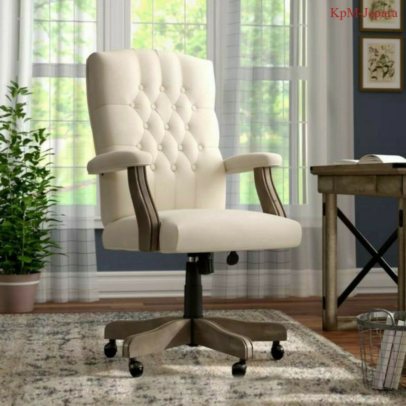 Kursi Kerja Direktur Mewah Kayu