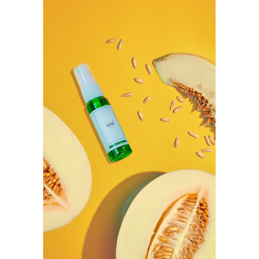 SummerSpring Spray Pengharum Mobil AC Aroma Melon Pewangi Ruangan Kamar Tidur Parfum Kamar Mandi