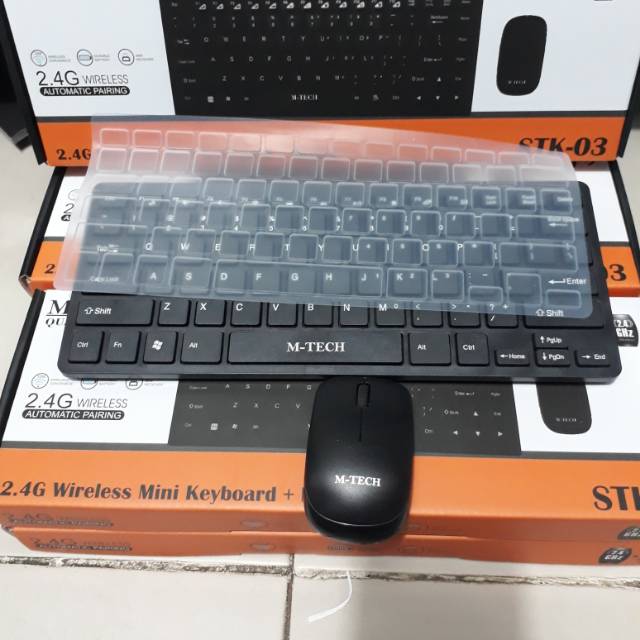 Keyboard Wireless Mouse Wireless Mini M-Tech STK-03 M-Tech STK03