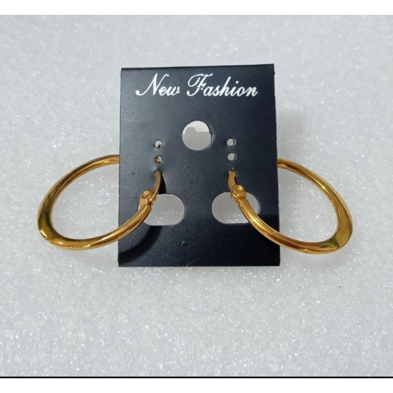 anting catok wanita titanium anti karat dan tidak luntur