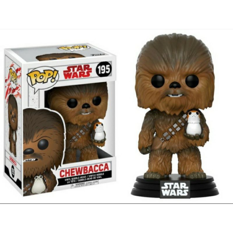 Funko Pop Chewbacca Starwars #195 Pajangan/Figurin