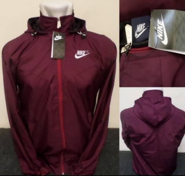 Jaket Parasut Nike windrunner pria wanita size L XL XXL XXXL