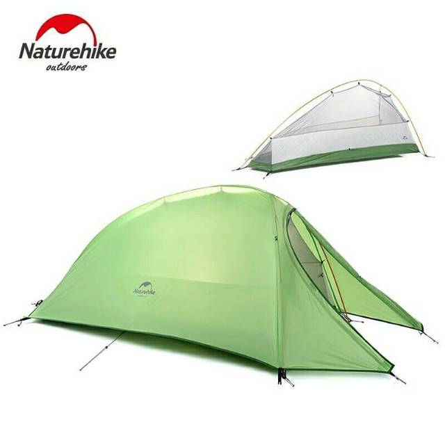 TENDA CLOUD UP 1 210T NATUREHIKE NH15T001-T210T ( tenda camping / kemping hiking outdoor )