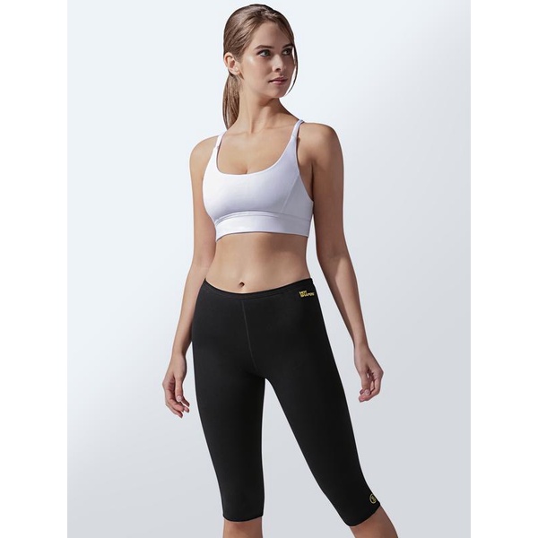 HOT SHAPERS CAPRI SLIM PANTS Korset Celana Legging Senam Pelangsing Pinggang Pembakar Lemak Perut Pinggul Pantat Paha Wanita Bahan Neotex Smart Fabrics Technology