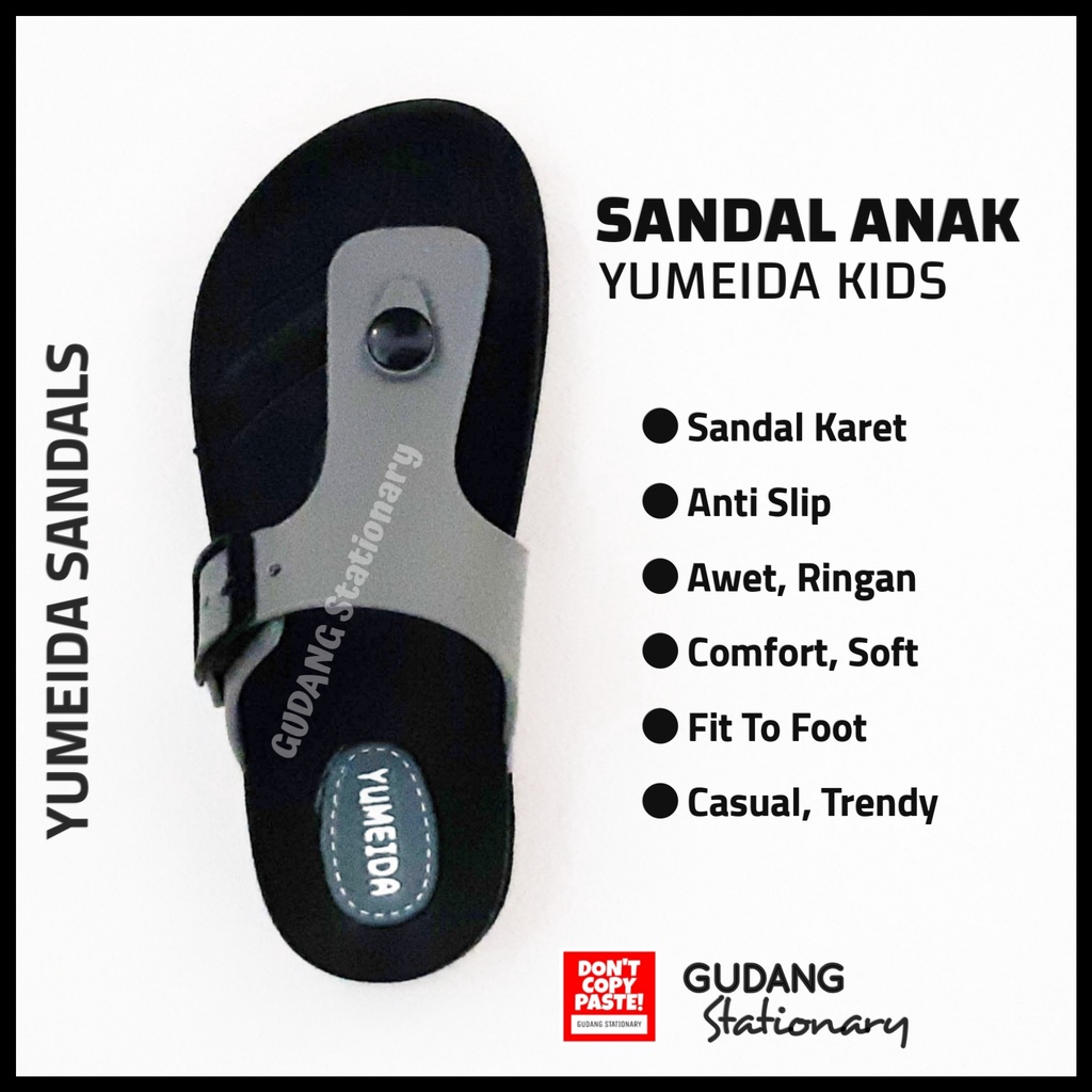 Sandal Footbed Anak YUMEIDA KIDS