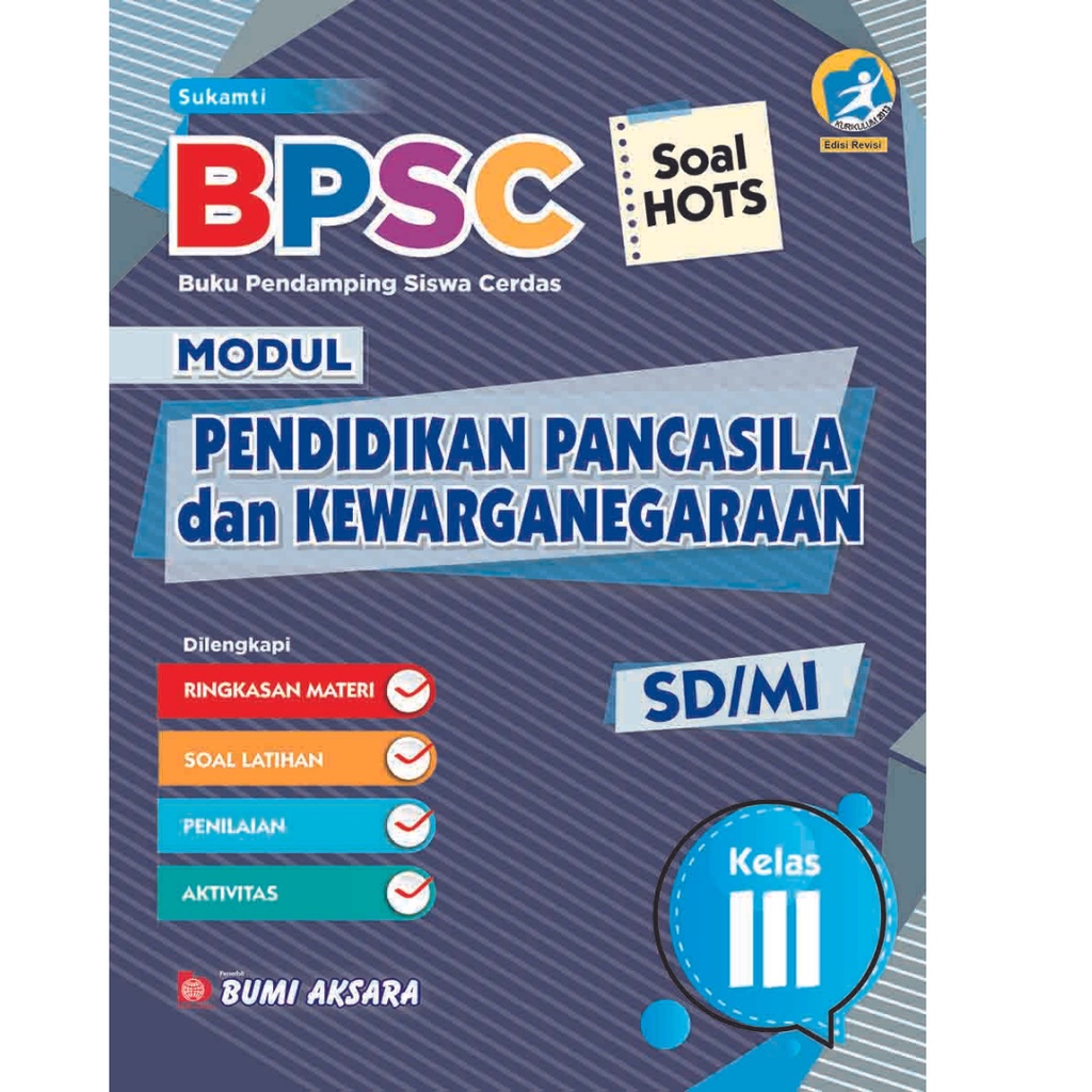 PPKN Kelas III SD/MI Modul BPSC [ K13-Rev ]