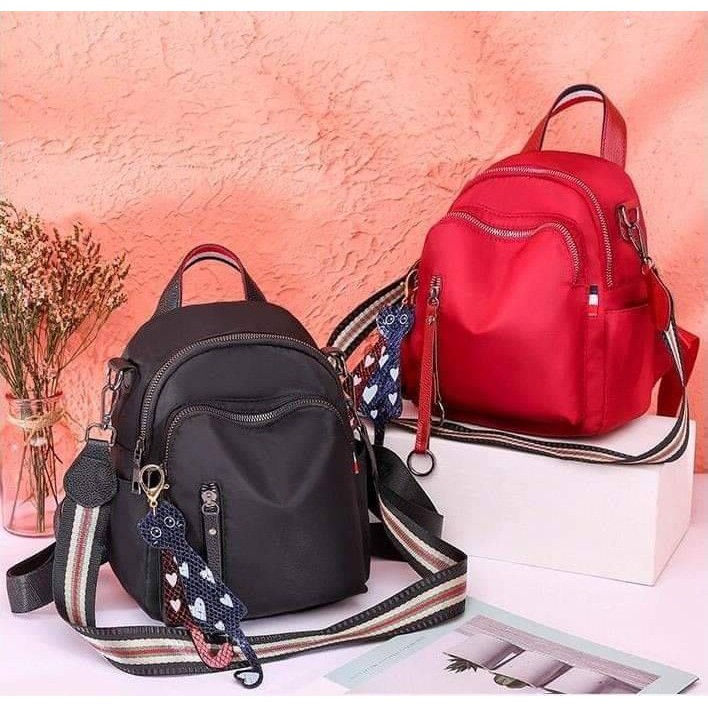 GI 7034 RISCE TAS RANSEL MULTIFUNGSI IMPORT WANITA CEWEK PEREMPUAN BATAM JAKARTA EL 625 jt