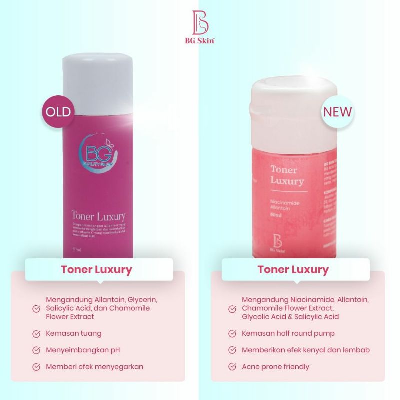 Bg TONER LUXURY / ACNE / ULTIMATE - BEAUTY GLOW