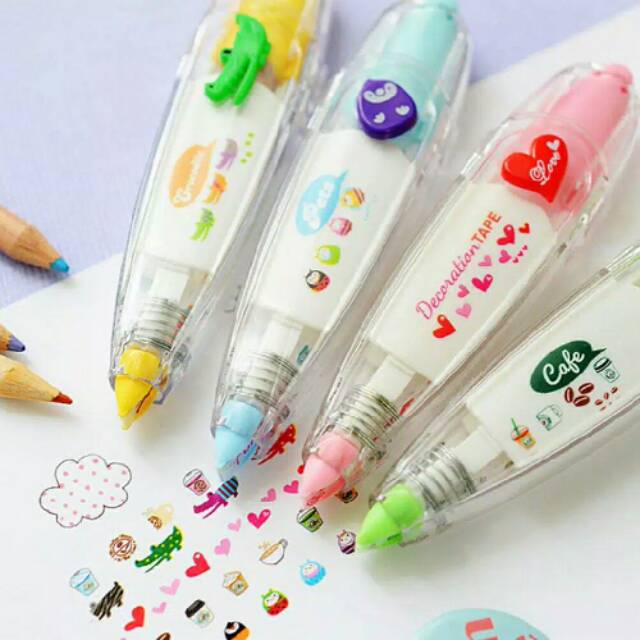 

Correction Tape / Tip-Ex Motif