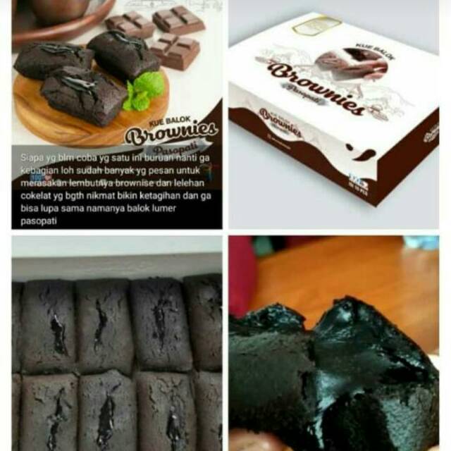 

Kue balok brownis lumerr